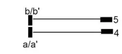 Шнур соединительный типа 2/2, (для параллельного подключения), 2-х полюсн, штекер 2/2 - разъем RJ-45, длина 3м 