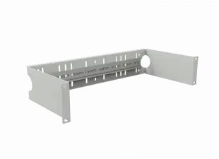Скоба монтажная с DIN рейкой СМ-19"/2U 210 мм 