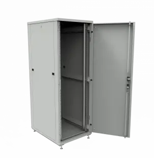 Шкаф телекоммуникационный напольный ШТК-1М 36U (600 х 800 х 1693 мм), дверь металл, дверь металл 