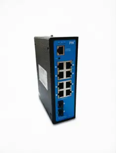 Коммутатор PIKNet PN-MI-0802G-8P+ - промышленный 10-портовый управляемый гигабитный L2 с PoE+ до 240 Вт 