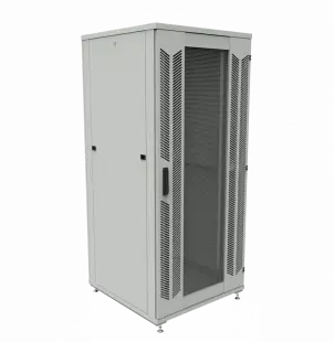 Шкаф телекоммуникационный напольный ШТК-1М 38U (800 х 800 х 1782 мм), дверь перфорация, дверь перфорация 