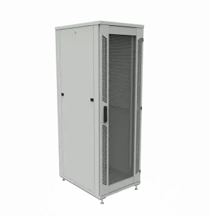 Шкаф телекоммуникационный напольный ШТК-1М 38U (600 х 800 х 1782 мм), дверь перфорация,  дверь перфорация 