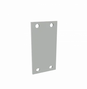 Планка переходная 19"-2U в стойку 21" 