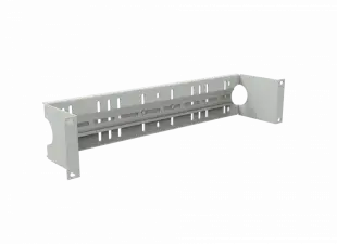 Скоба монтажная с DIN рейкой СМ-19"/2U 110 мм 