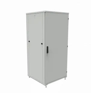 Шкаф телекоммуникационный напольный ШТК-1М 38U (800 х 800 х 1782 мм), дверь металл, стенка 
