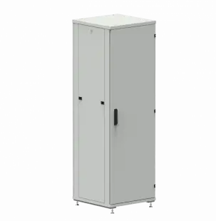 Шкаф телекоммуникационный напольный ШТК-1М 40U (600 х 600 х 1871 мм), дверь металл, стенка 