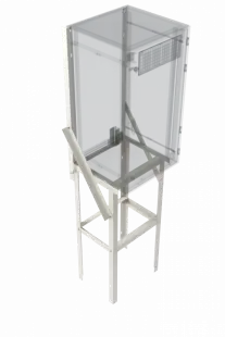 Стойка для установки на основание для ТШ-МП 600х350х800 