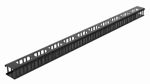 Органайзер пальчиковый с крышкой Zero-U, 52U, 160х105 мм 