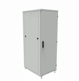 Шкаф телекоммуникационный напольный ШТК-1М 36U (600 х 800 х 1693 мм), дверь металл, стенка 
